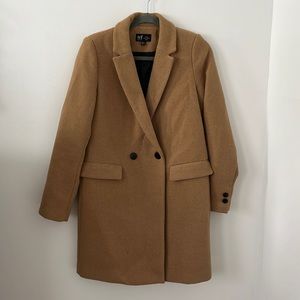 Zara Camel Peacoat